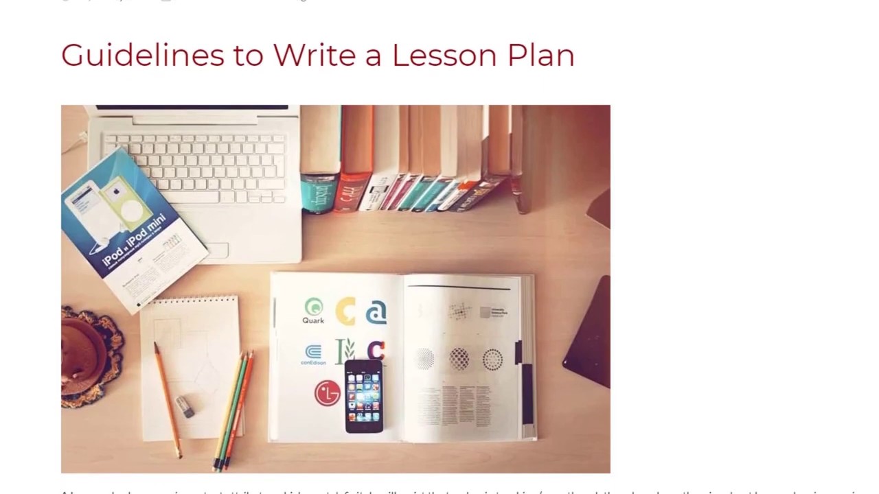 Guidelines to Write a Lesson Plan | ITTT TEFL BLOG