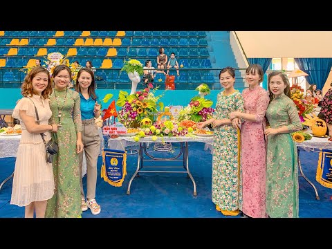 Phần thuyết trình cuộc thi cắm hoa ngày Phụ nữ VN 20/10- MN BÁT TRÀNG
