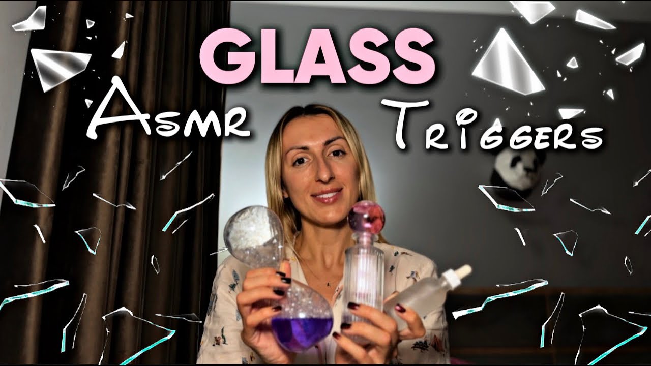 ASMR GLASS TRIGGERS .ASMR FOR SLEEP.АСМР СТЕКЛЯННЫЕ ТРИГГЕРЫ.