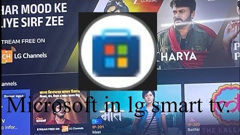 How to open microsoft store on LG smart tv | Make a craft and more…| 2021