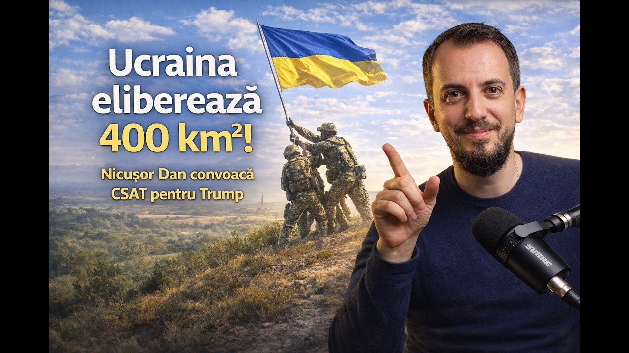 Ucraina continuă ofensiva | Nicușor Dan convoacă CSAT | Rezumatul de Noapte | 11.03.2026