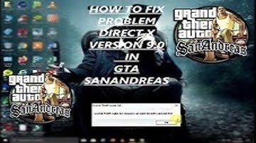 HOW TO FIX GTA SANANDREAS REQUIRES AT LEAST DIRECTX VERSION 9.0 | 2020 |100% Work|Win 7,8,8.1,10