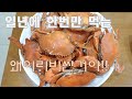 베트남1년에 한번 먹는(con cua)게