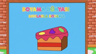 Lucas & Friends Sayılarla Boyama Renkleri Öğreniyoruz Boyama Dünyası