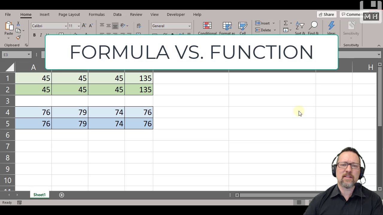 Vs Formula Chart