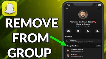 How To Remove Someone From Snapchat Group Chat  | Step By Step Tutorial (2023)