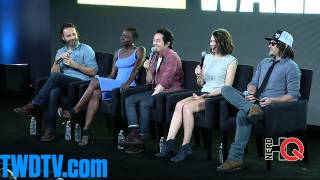 The Walking Dead Nerd HQ panel 2014