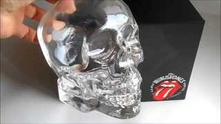 Crystal Head Vodka Rolling Stones 50th edition from Dan Aykroyd