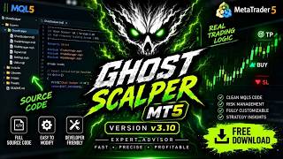 Ghost Scalper MT5 V3.10 Source Code | Full EA Step & Review