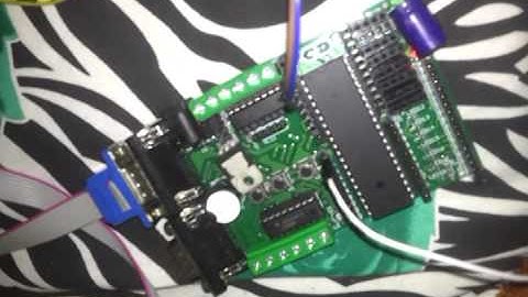 10 LED BAR DISPLAY via Atmega32a