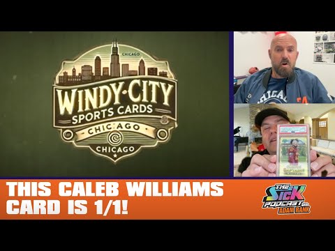 ケイレブ・ウィリアムズ ボブルヘッド This Caleb Williams Card Is 1/1! - Sick Sports Cards #1 - YouTube