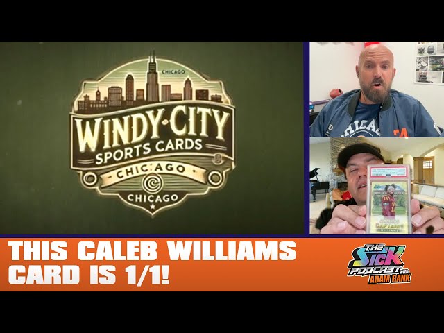 This Caleb Williams Card Is 1/1! - Sick Sports Cards #1 - YouTube
