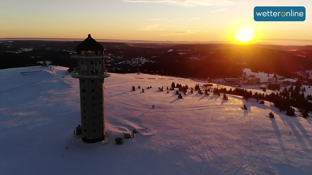 Über 200 Kilometer Fernsicht im Schwarzwald (17.02.2019)