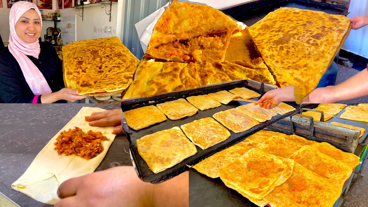 مسمن معمر بحشوة اقتصادية👌🏻من يد محترفة فالميدان💪🏻كتبيعو بالعبار كيجي مورق ولذيذ متشبعوش منو😋