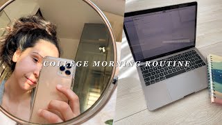 Realistic College Morning Routines (kinda productive I guess?)