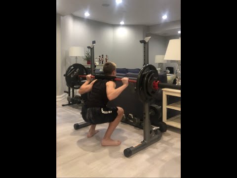 205lb Squat 1 Rep Max Road To 225lb 