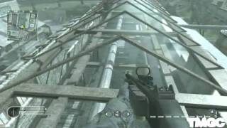 Call of Duty 4 / Modern Warfare : On Top of Pipeline (Shotgun Jump)