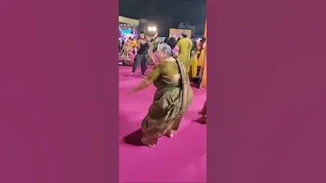 80 Years Old Guju Grandma Doing Garba 