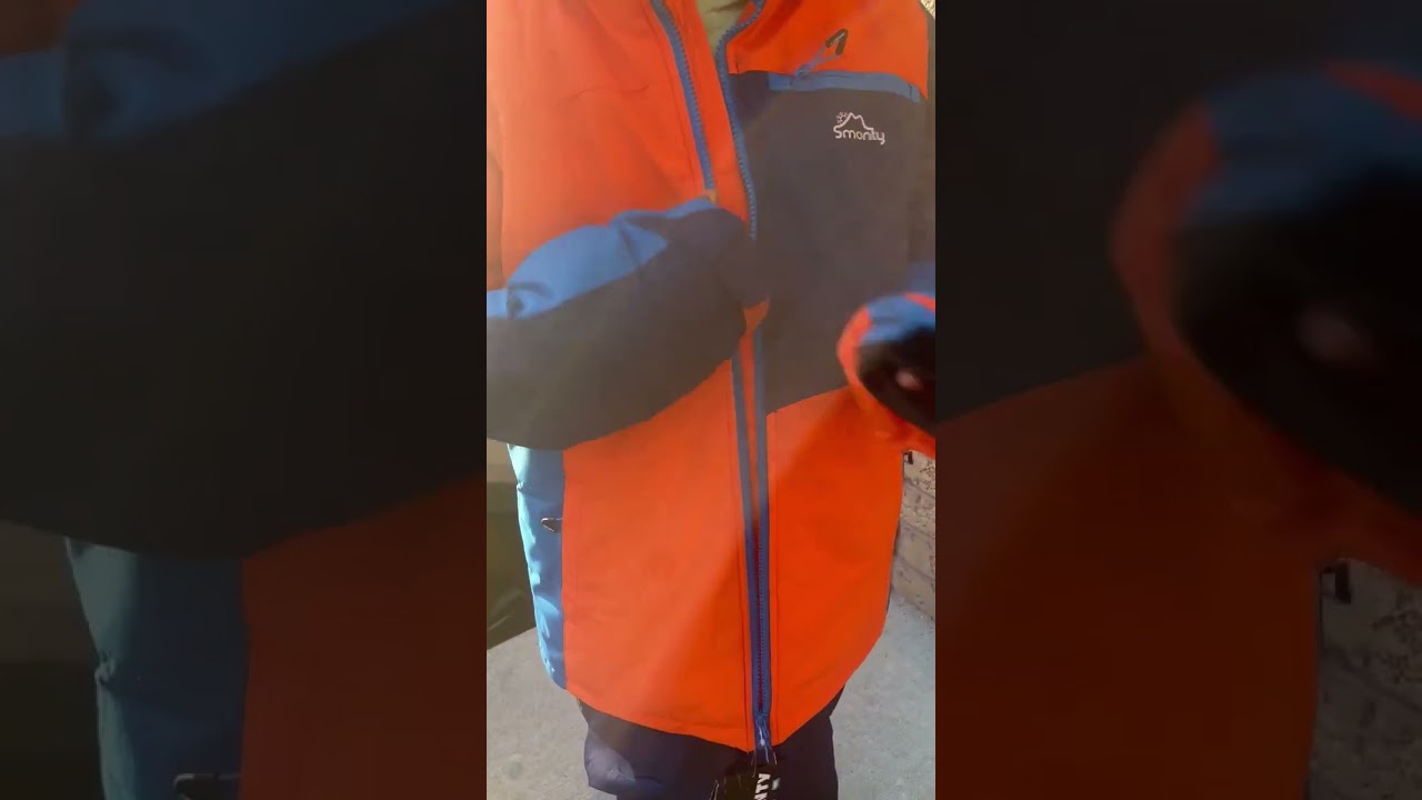 Boys Snow Suit for Kids Ski Jacket and Pants Set Straps Windproof Waterproof Warm Winter Coats