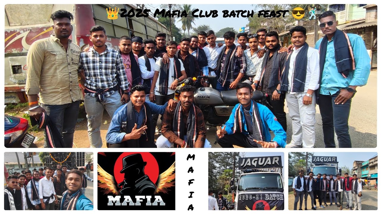 👑Mafia Club 😎🕺🏻2025 Batch feast||Narasinghpur boys are rocking on 28 dec 🎀 