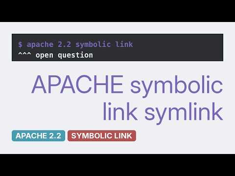 DevOps & SysAdmins: Apache acting strange on symlinks