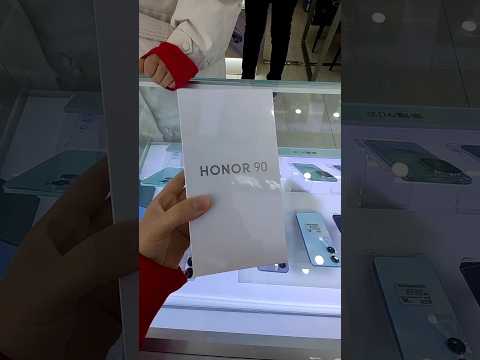 Honor 90 Unboxing in Front of The Customer Android Gallery #shorts