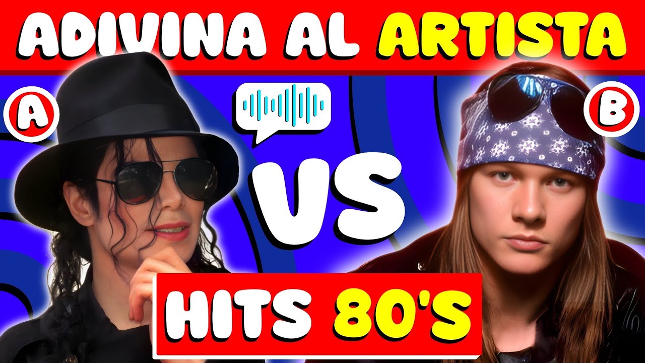 ¿CUÁNTO SABÉS DE LA MÚSICA DE LOS 80? 🎸🎤 | QUIZ