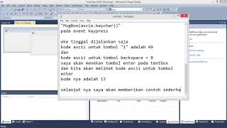 Find Key ASCII VB Net 2010
