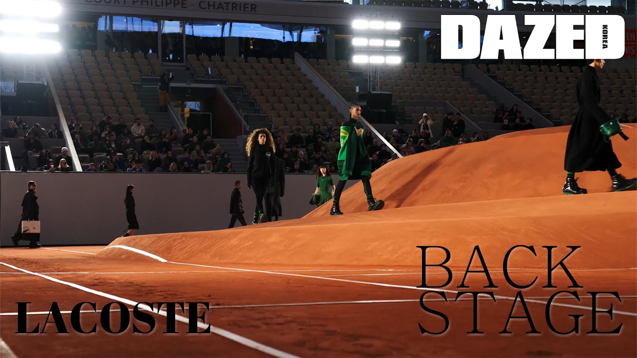 [DAZED BACKSTAGE] LACOSTE FW24 Fashion show