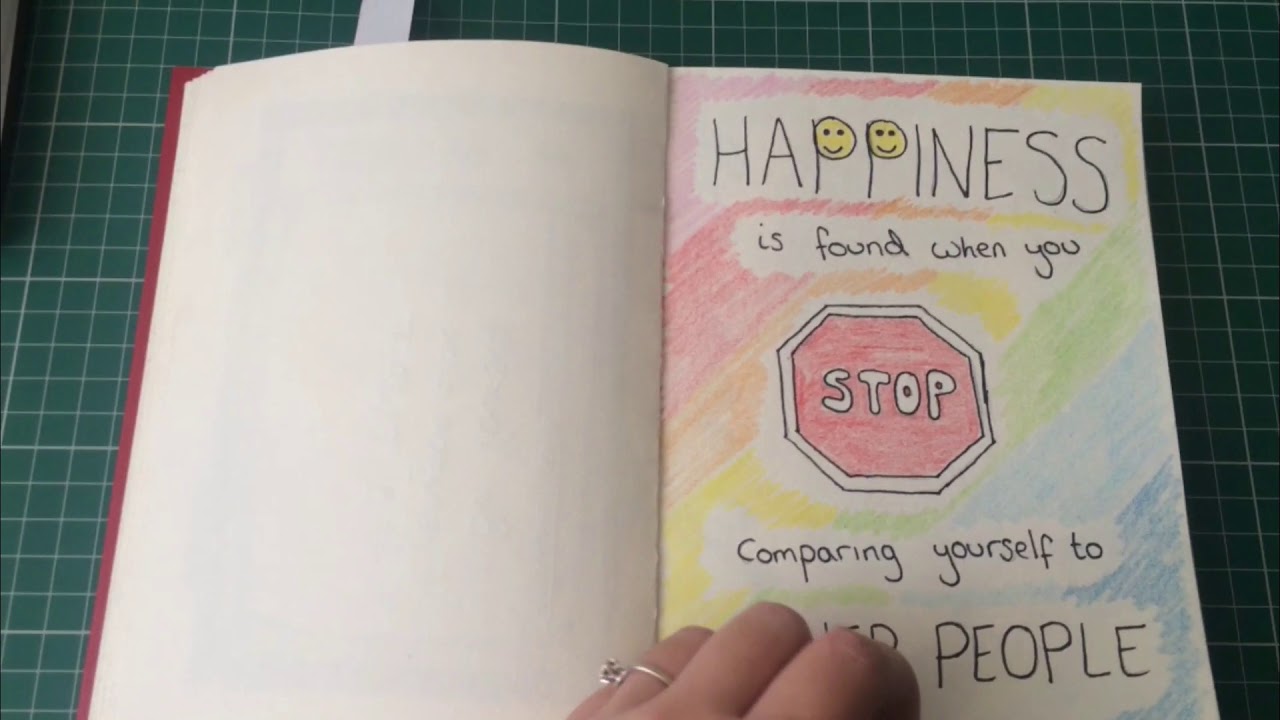 Doodle Quote Book Flip Through Part 2 - YouTube