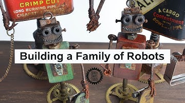 Creating a Robot Family - Robin Davis Studio