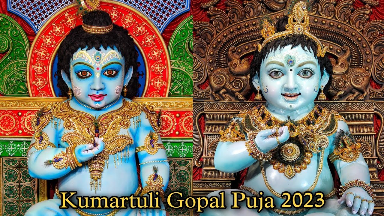 Kumartuli Gopal Puja 2023 | Dol Jatra | Kolkata Dol Purnima Gopal Puja 2023