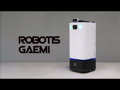 ROBOTIS GAEMI - Indoor Service Robot | 로보티즈 개미 - video from Robotiz