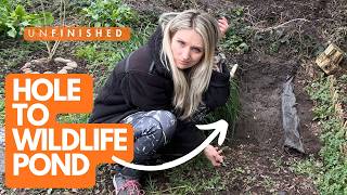 I Tried To Build A Wildlife Pond... This Happened
