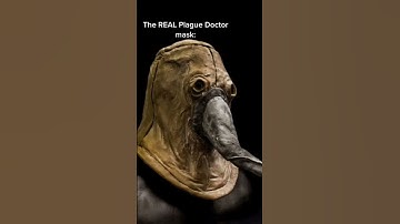 Why Doctors Used To Wear this CREEPY MASK 👺💀#blackplague #plague #nosemask #plaguedoctor