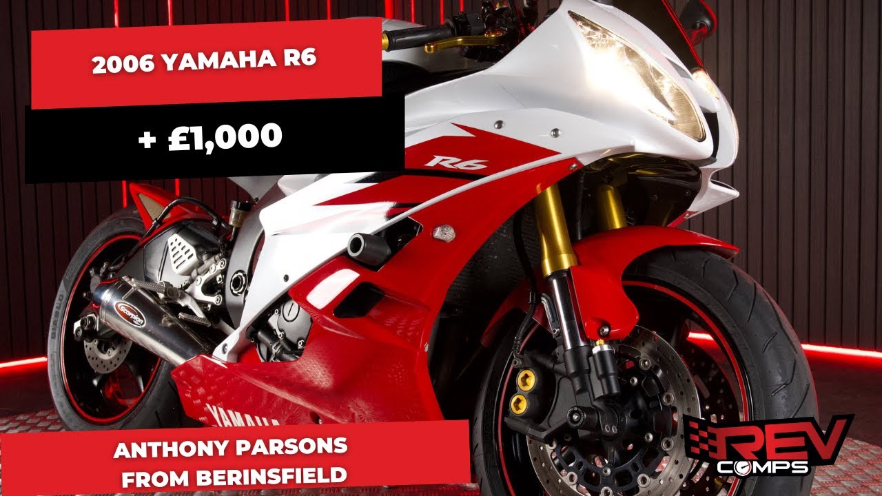 Anthony Parsons won the 2006 YAMAHA R6 + ÂŁ1000! - YouTube