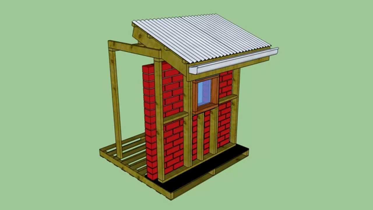 SketchUp model of wall project - YouTube