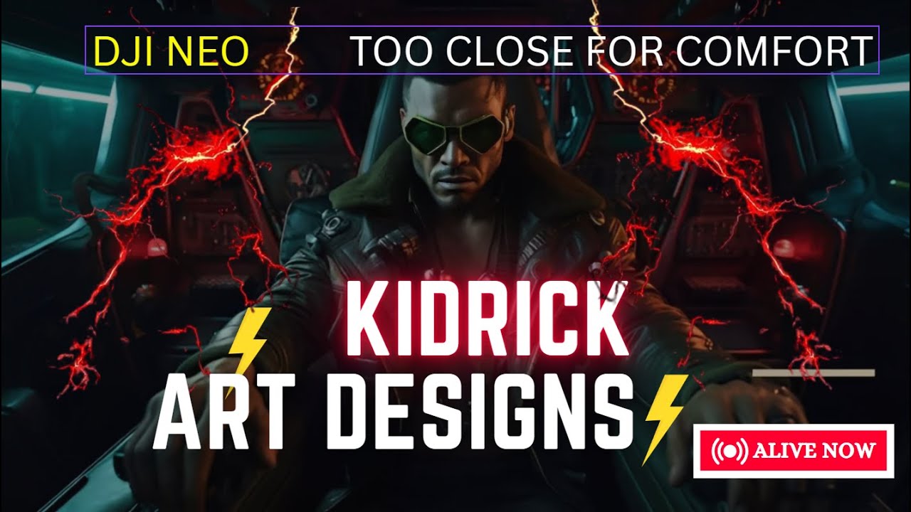 DJI Neo FPV- FULL SPEED INCHES AWAY FROM MY FACE. Threading the needle through the Chrysler 300c