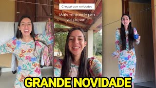 Sara Kellen Explica O Sumiço, Traz Novidades E Leva Um Susto Com A Filha