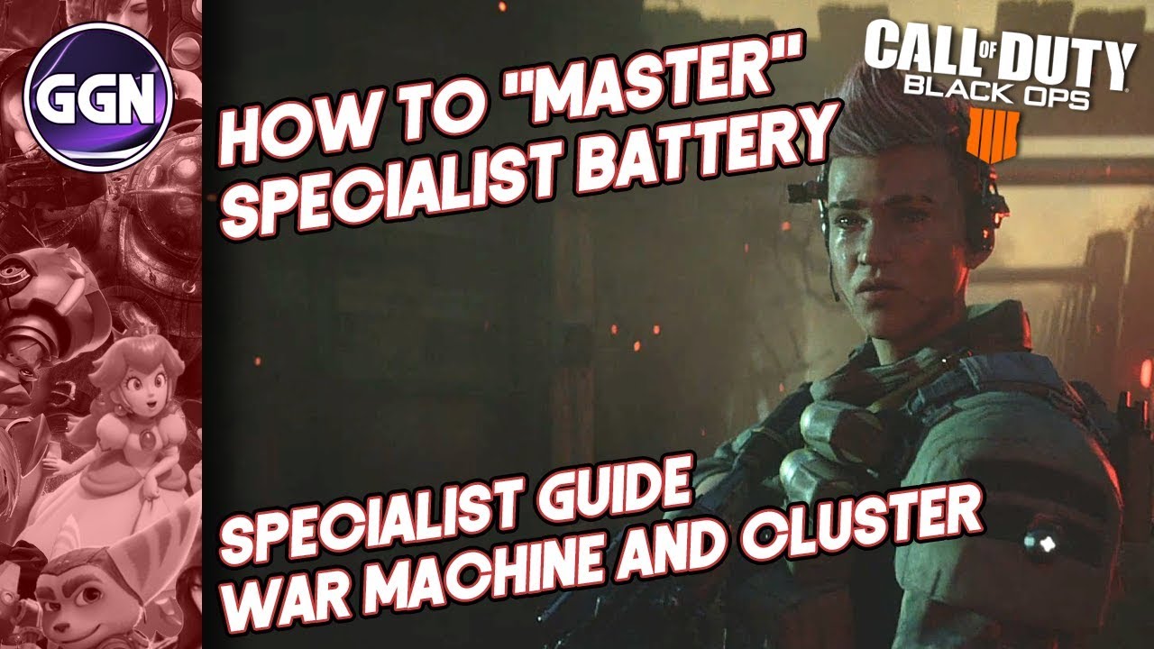How to "Master" Specialist BATTERY | War Machine - Cluster | Call of Duty Black Ops 4