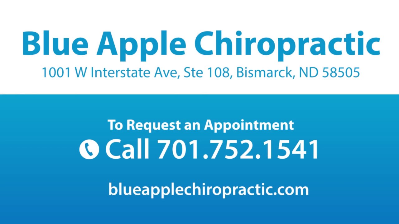 Blue Apple Walk in Chiropractic Short Bismarck, ND YouTube