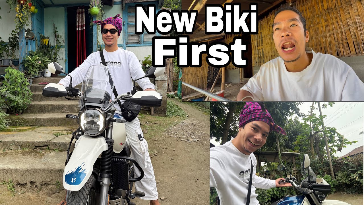 New bike, first time, Chelya 🥳 || Dost logo ke shat Birthday party Gaya ...