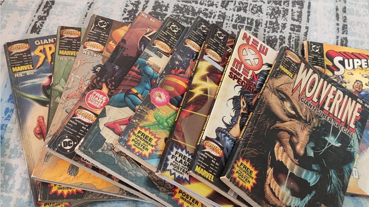 Gotham Giant Super Specials Collection Part 2 | INDIAN EDITIONS| Unboxing and Overview |ComixLegacy