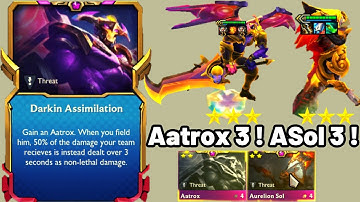 NihiUS TFT -   ⭐⭐⭐ 3 Star Aatrox ⭐⭐⭐ 3 Star Aurelion Sol !  | Tft Set 8.5