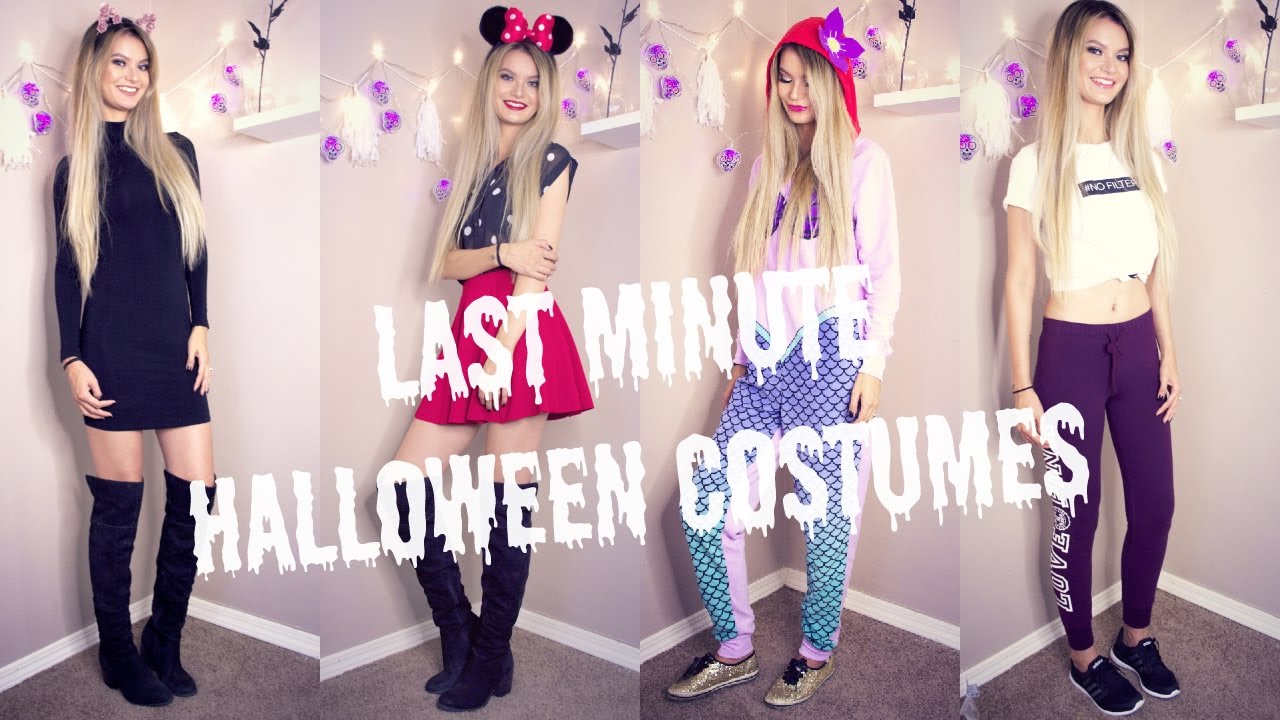 Affordable + Easy Last Minute Halloween Costume Ideas 2016