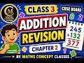 Revision of concept of addition II chapter 2 II class 3 CBSE SYLLABUS