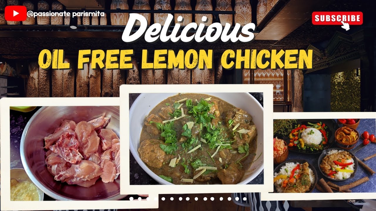 Simple and Healthy Lemon Chicken : My Special Recipe