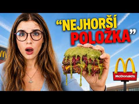 Objednala jsem NEJHORŠÍ POLOŽKU z každého DRIVE-THRU