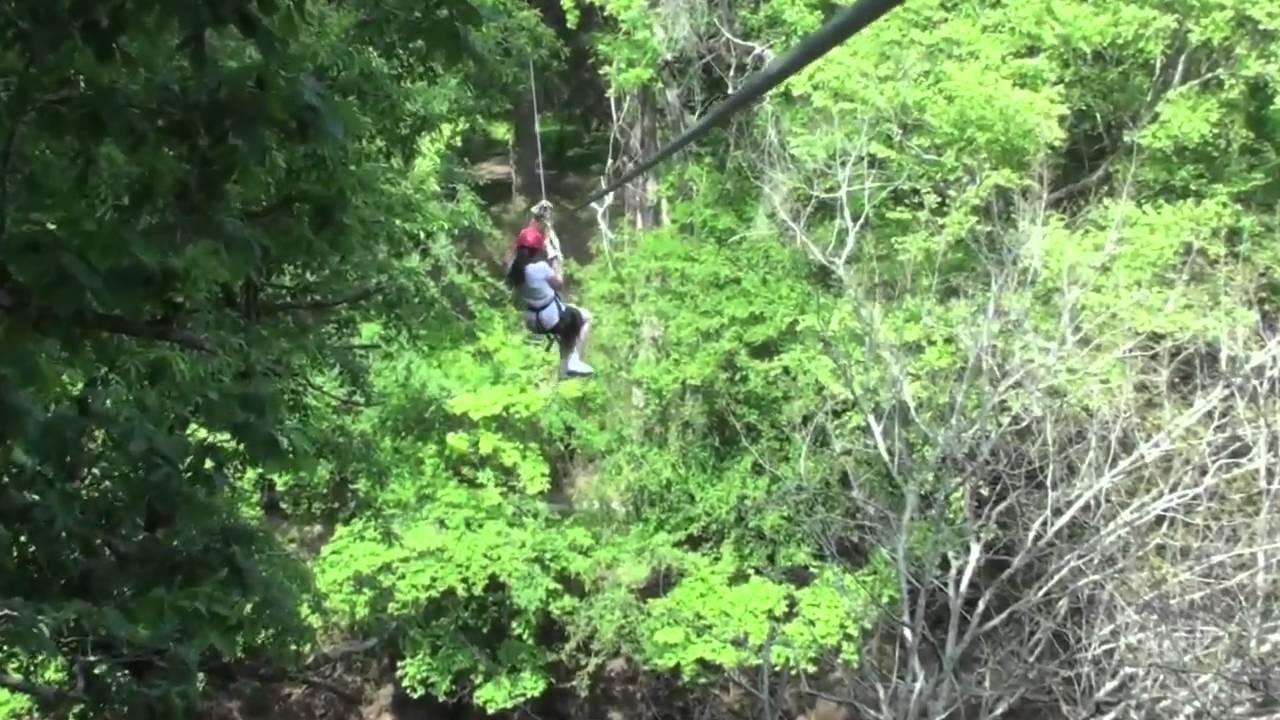 Canaan Zipline Canopy Tour Birthday Present YouTube