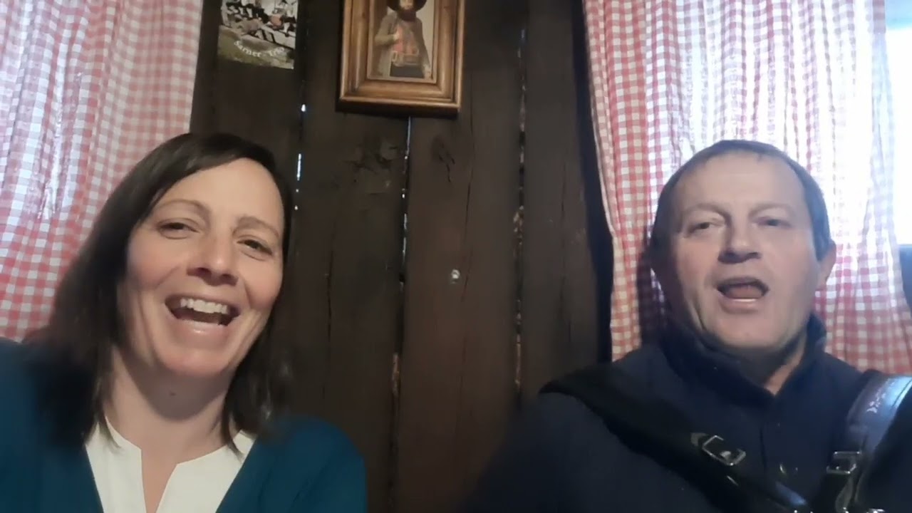 willi und leni.auf der Jodler Olm...